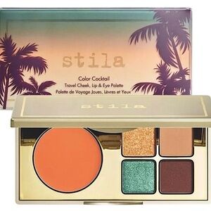 Stila Color Cocktail Travel Cheek, Lip & Eye Palette - NIB